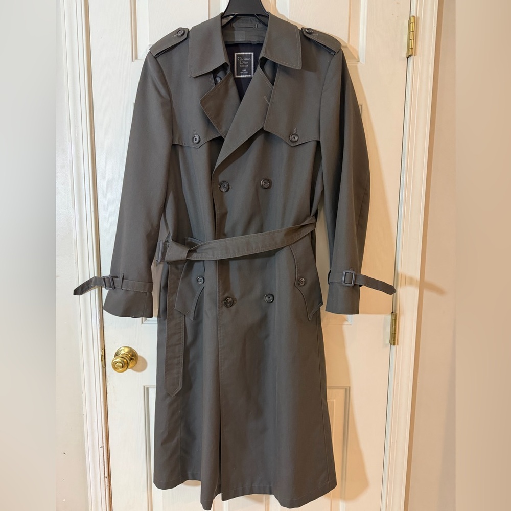 Christian DIOR Trench Coat  Size 38L